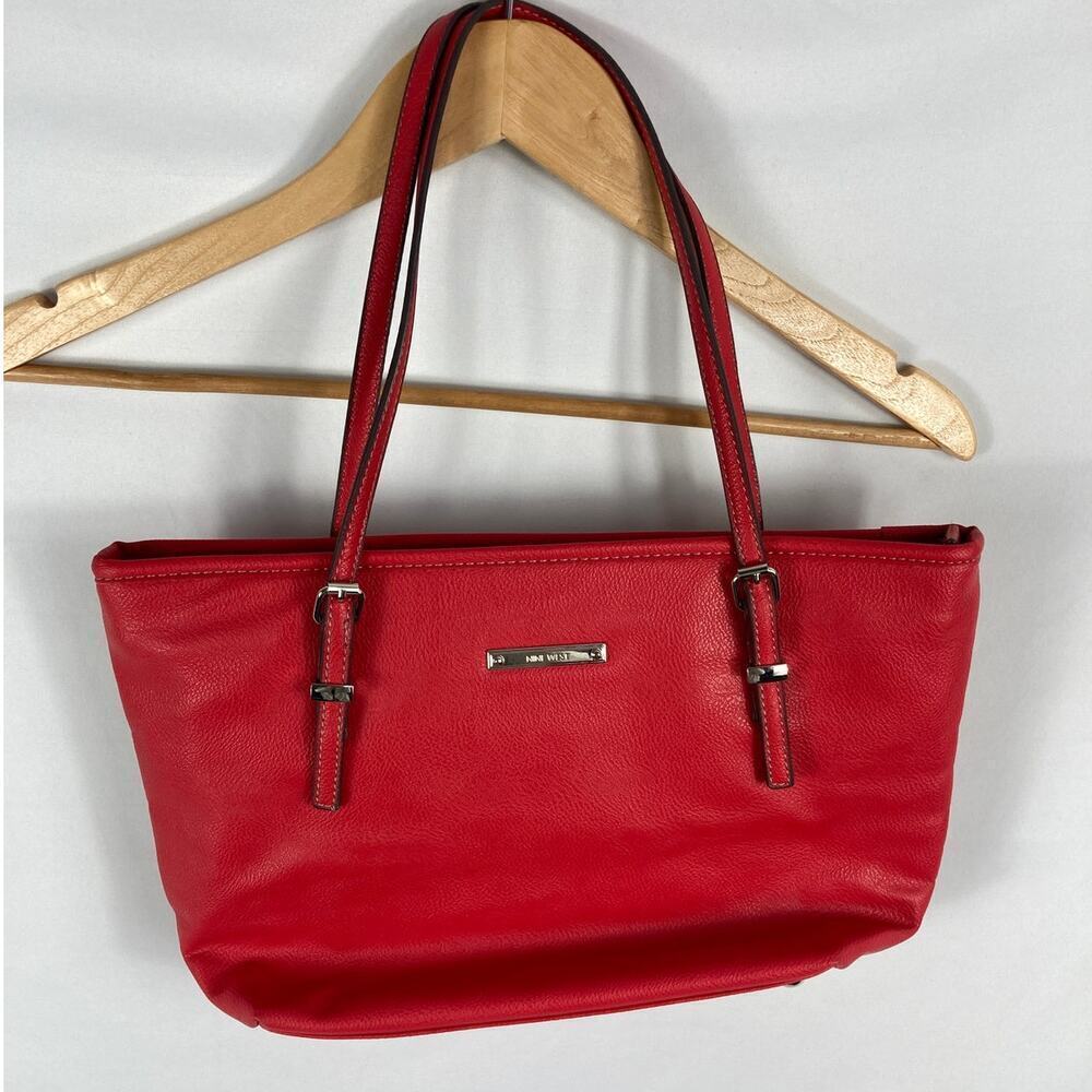 Nine West Red Tote Bag